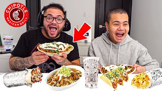 MindOfRez CHIPOTLE MUKBANG with Kaylen [upl. by Dduj910]