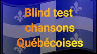 blind test chansons québécoises toutes générations [upl. by Harac]