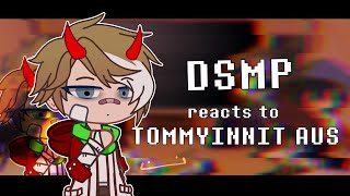 dsmp react to tommyinnit aus GCRV Not Bad Apple [upl. by Tadio121]