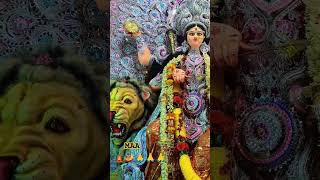 Maa Jagaddharatri 🛕🙏🙏maa maa jagaddhatri arati look highlights shorts shorts short [upl. by Ahsiuqet285]