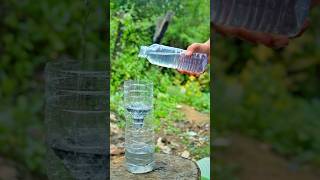 Survival Skills Clean Water Hack in forest bushcraft camping outdoors useful diy lifehacks [upl. by Raina]