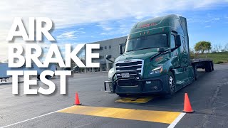 How to PASS your Modernized CLASS A CDL Air Brake Test first try [upl. by Ekram]