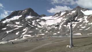 Bautagebuch 2Neue Sesselbahnen am Stubiater Gletscher [upl. by Brocky]