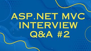 MVC Interview Questions  ASPNET MVC Interview Questions with Answers [upl. by Mosera]