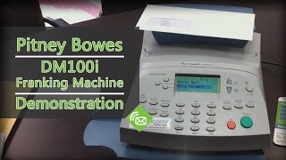 Franking Machines  Pitney Bowes DM100i Franking Machine [upl. by Arahs]