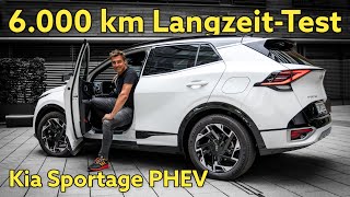 6000 Kilometer im Kia Sportage Plugin Hybrid Meine Erfahrungen im Langzeit  Test  Review [upl. by Volin851]