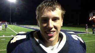 St Johns Jesuit Football Collin Korte Fremont Ross postgame [upl. by Clarette]