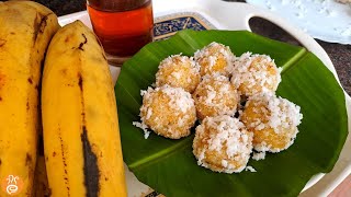 Pazham Rava Laddu  പഴം റവ ലഡ്ഡു  Kids will love it [upl. by Corie752]