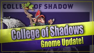 Gnome Update College of Shadow  Dungeon Bowl Starting Rosters Bonehead Podcast [upl. by Rekyr]