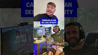 DANI CARVAJAL ES FANÁTICO DEL CALL OF DUTY [upl. by Onirefez]