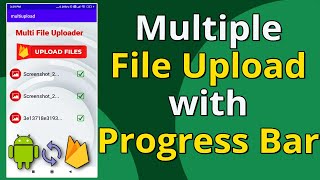 Multiple file upload  Firebase Multiple Files Upload  How to Upload Multiple Files to Firebase [upl. by Erickson941]