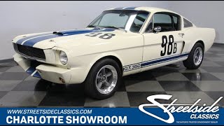 1965 Ford Mustang Gt350 R Tribute for sale  6748 CHA [upl. by Hesper]