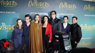 Angelina Jolie and the Company of THE OUTSIDERS Celebrate Opening Night [upl. by Atul64]