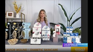 TV Segment on diabetes wound and skincare  Charlotte Today  WCNC NBC [upl. by Jenness]