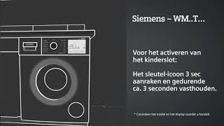 Hoe activeer of deactiveer ik het kinderslot van mijn wasmachine [upl. by Hcib]