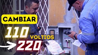 Como cambiar la energía 110v a 220v en una casa [upl. by Salvidor922]