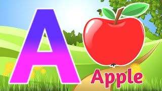 A for apple  अ से अनार  abcd phonics song  a for apple b for ball c for cat  abcd song  abcde [upl. by Pharaoh]