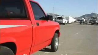 1996 Dodge Dakota Drag Truck Feature And 14 Mile Pass [upl. by Naitsihc]