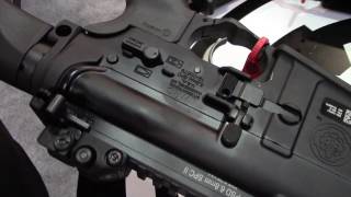 LWRC SIX8 PSD 85quot Barrel 68 SPC  SHOT Show 2017 [upl. by Andree171]