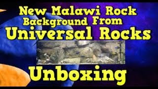 Universal Rocks Unboxing New Malawi Rock Background [upl. by Cornew]