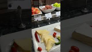 Breakfast review at📍Constantinou Bros Asimina Suites Hotel travel vacation cyprus tourism hotel [upl. by Nekial]