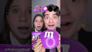 Giant Purple Chocolates ASMR With My Sister 🤤 [upl. by Felicle]