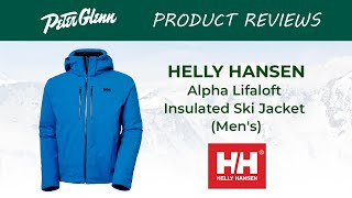 Helly Hansen Alpha Lifaloft Insulated Ski Jacket Review [upl. by Ardnuas]