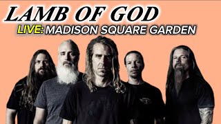 Lamb of God Madison Square Garden 2222024 Pantera Legacy Tour [upl. by Leynwad]