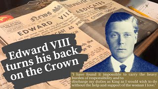 Edward VIII  The Abdication Crisis  What happens when a King doesnt want to be a King [upl. by Biron]