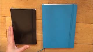 Monthly planner comparison  Leuchtturm vs Moleskine [upl. by Eissehc]