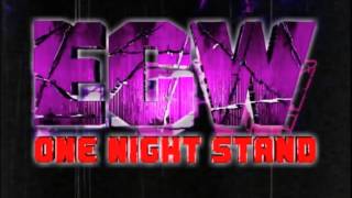 WWEECW ONE NIGHT STAND Graphics HD [upl. by Asiole]