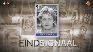 Eindsignaal Jan Sørensen de voetballer [upl. by Aynwad12]