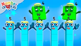 LA DIVISIÓN  Números Mágicos  12345  Aprende a contar para niños  Numberblocks en Español [upl. by Reeher798]