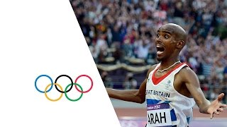 Mo Farah Wins Mens 5000m Gold  London 2012 Olympics [upl. by Woodcock8]