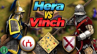 Tatars vs Burgundians  1v1 Arabia  vs Vinchester  AoE2 [upl. by Eedia]