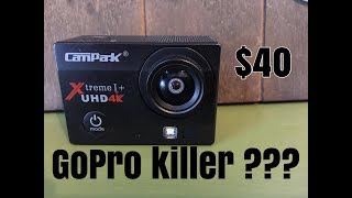 Review of the CAMPARK ACT74 ACTION CAMERA [upl. by Ziwot]