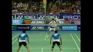 2008 Superseries Masters Finals MDSF Jung JSLee YD vs MKidoHSetiawan [upl. by Oiramej722]