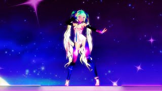 MMD Galaxias ft Galaxy Miku Append [upl. by Sapowith436]