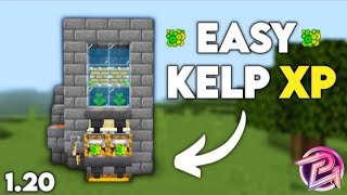 EASY KELP XP Farm 120 Minecraft Bedrock amp Pocket EditionWindowsPS5XboxSwitch [upl. by Dymoke284]