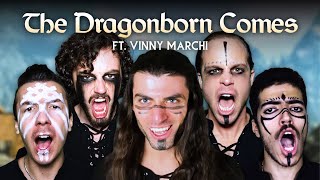 The Dragonborn Comes Skyrim  Bass Singers Cover ft Vinny Marchi [upl. by Ecire]