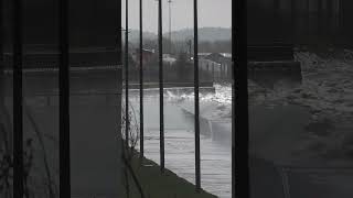 Stormy weather on the River Mersey at Otterspool Liverpool [upl. by Germano102]