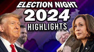 2024 Presidential Election Night Highlights [upl. by Buck]