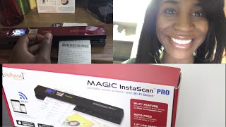 VuPoint Magic InstaScan Pro Review [upl. by Esadnac455]