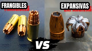 Balas expansivas VS Balas frangibles ¿Cuál gana l bala de punta hueca  balas RIP [upl. by Sorazal]