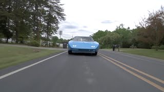 Richard Pettys 200mph Plymouth Superbird On The Road [upl. by Odrarebe740]