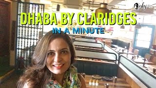 Dhaba By Claridges In A Minute  Curly Tales [upl. by Bunni830]