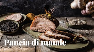 Pancia di maiale a cottura lenta con il Big Green Egg [upl. by Doak]