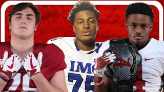 National Signing Day Coverage on BamaInsider  Alabama Football Class of 2021 Signees [upl. by Ibrab]