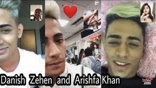 Danish Zehen Memorable Video Calls With Arishfa Khan  Fambruh fambruharmy Coolestbadboi 🔥🔥 [upl. by Aicargatla]