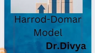 Harrod Domar Model [upl. by Enait]